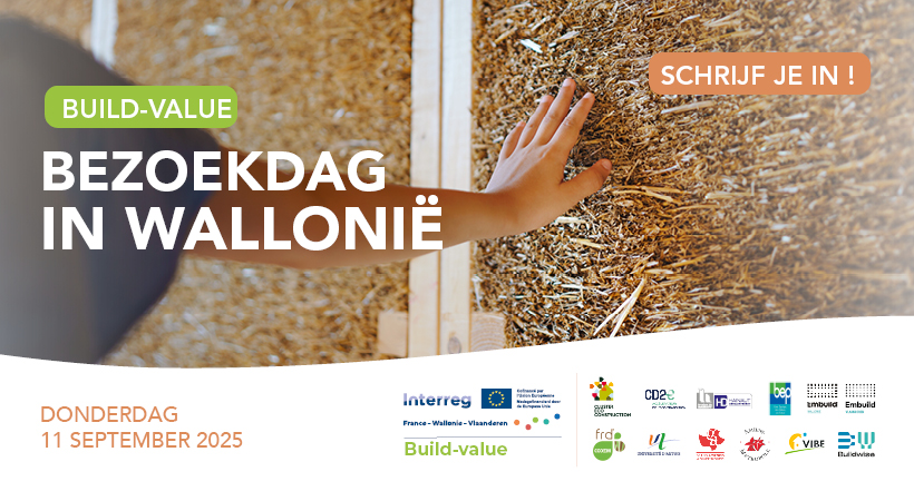 De visual van de bezoekdag in Wallonië.