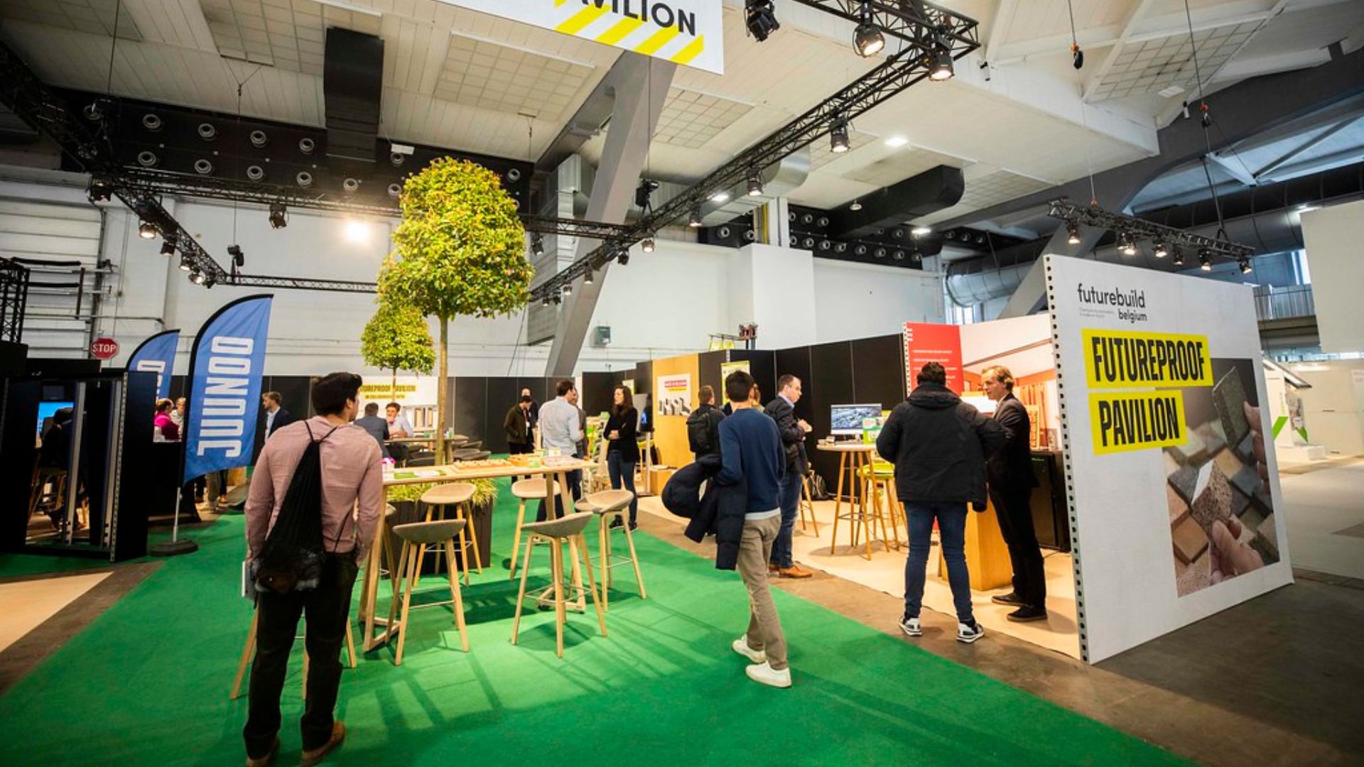 Een sfeerbeeld van Futurebuild Belgium.