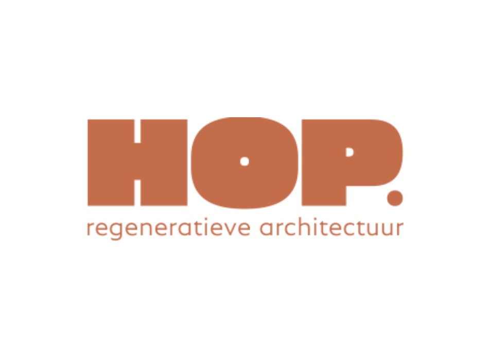 Logo HOP. regeneratieve architectuur